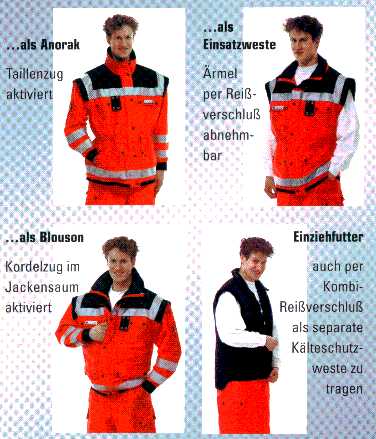 Rettungsjacke im Einsatz